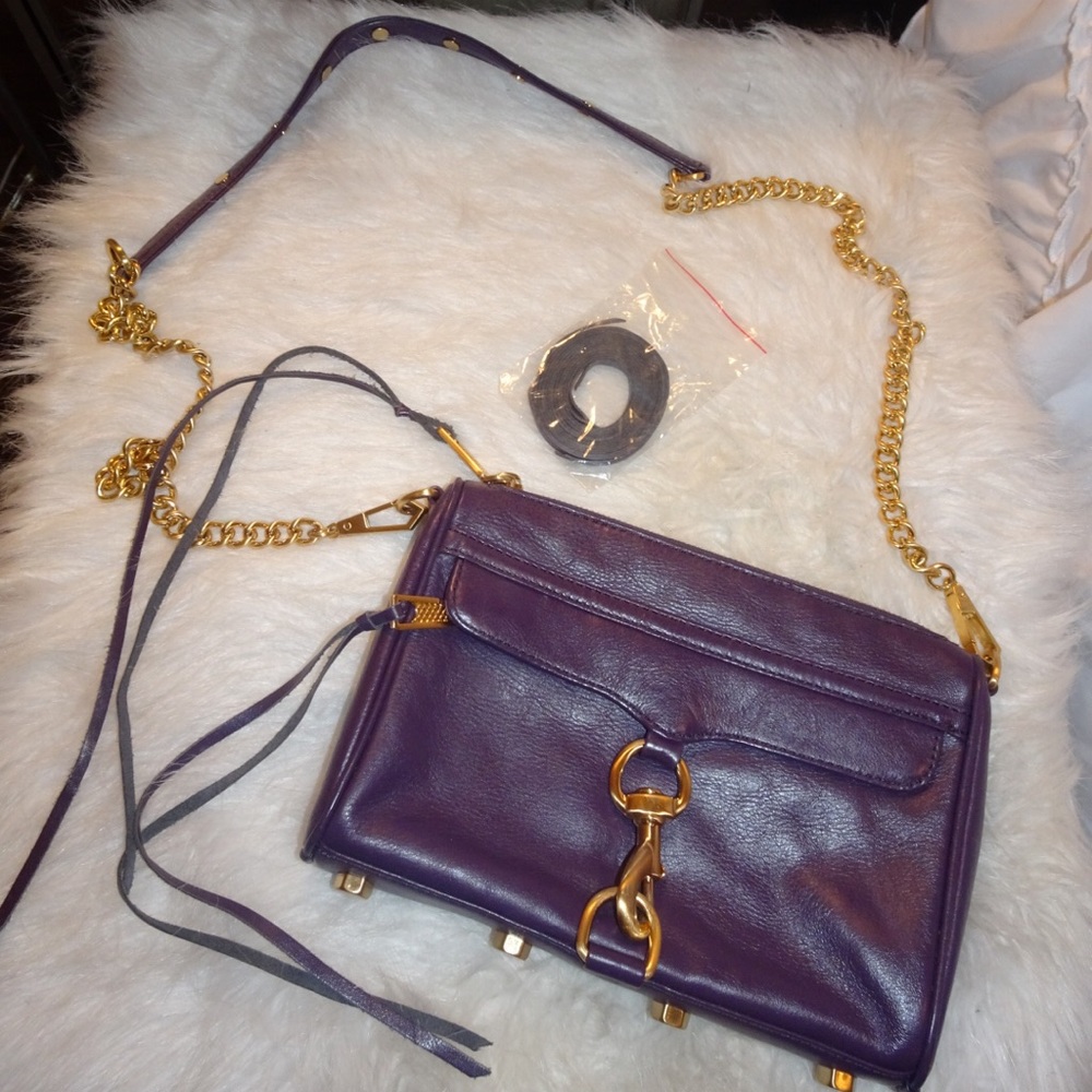 Purple Rebecca Minkoff Crossbody - LIKE NEW